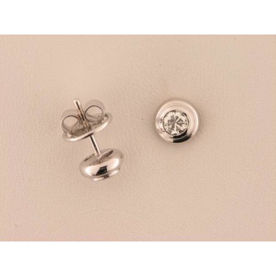 Pendientes Oro Blanco Diamantes Pendientes Oro Blanco Diamantes