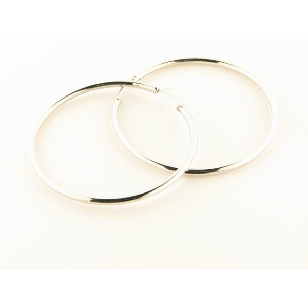Pendientes Aro Oro Blanco