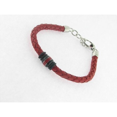 Lotus Pulsera Acero Piel Lotus Pulsera Acero Piel