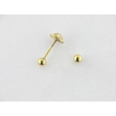 Pendientes Oro Bola Pendientes Oro Bola