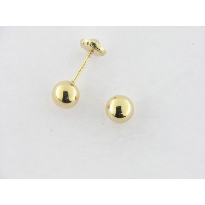 Pendientes Oro Bola Pendientes Oro Bola