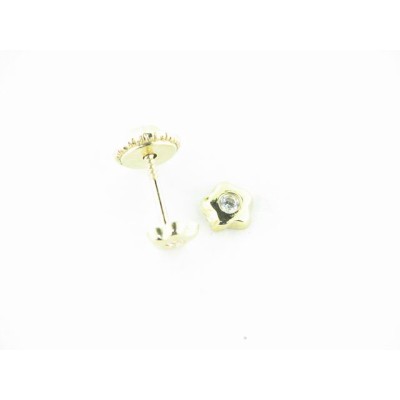 Pendientes Oro Piedra Pendientes Oro Piedra