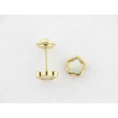 Pendientes Oro Nacar Pendientes Oro Nacar
