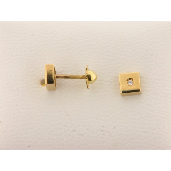 Pendientes Oro Diamantes