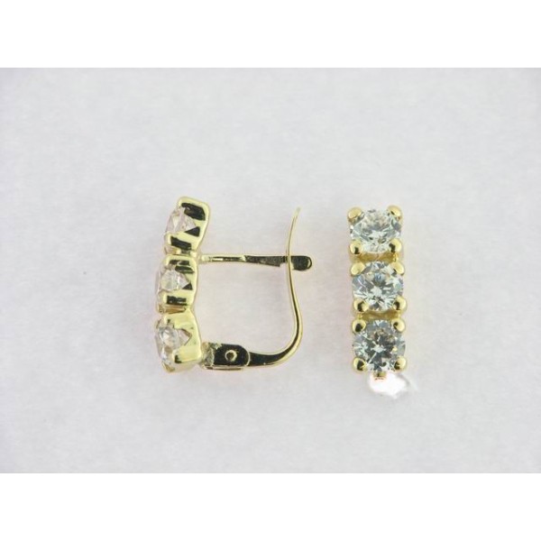 Pendientes Oro Piedras