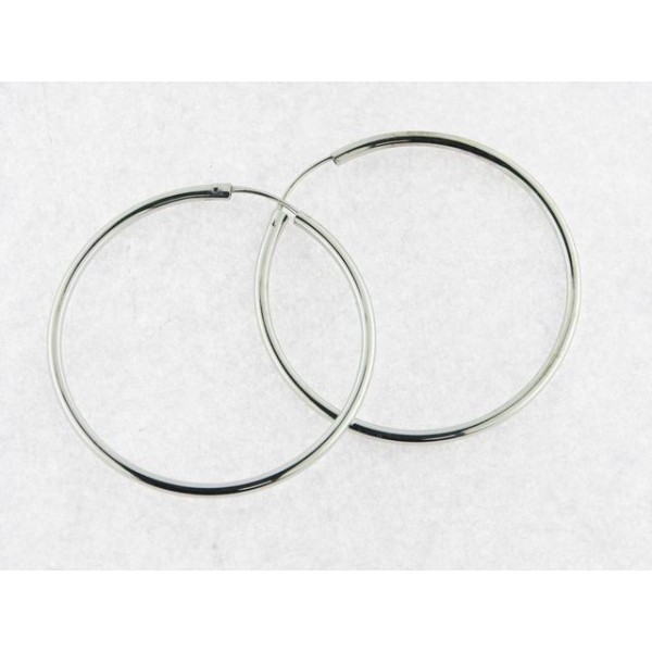 Pendientes Aro Oro Blanco