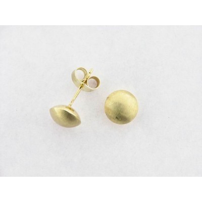 Pendientes Oro Bola Mate Pendientes Oro Bola Mate
