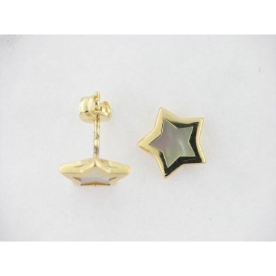 Pendientes Oro Nacar Pendientes Oro Nacar