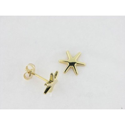 Pendientes Oro Estrella Pendientes Oro Estrella