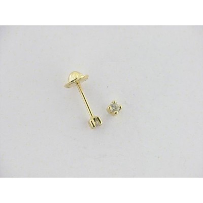 Pendientes Oro Zirconita Pendientes Oro Zirconita