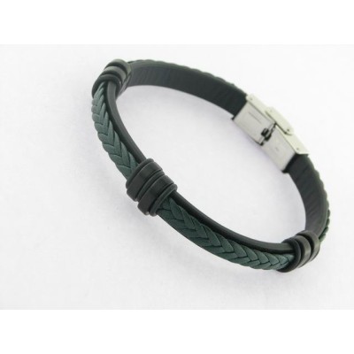 Lotus Pulsera Acero Piel Lotus Pulsera Acero Piel