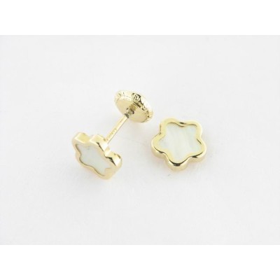 Pendientes Oro Nacar Pendientes Oro Nacar