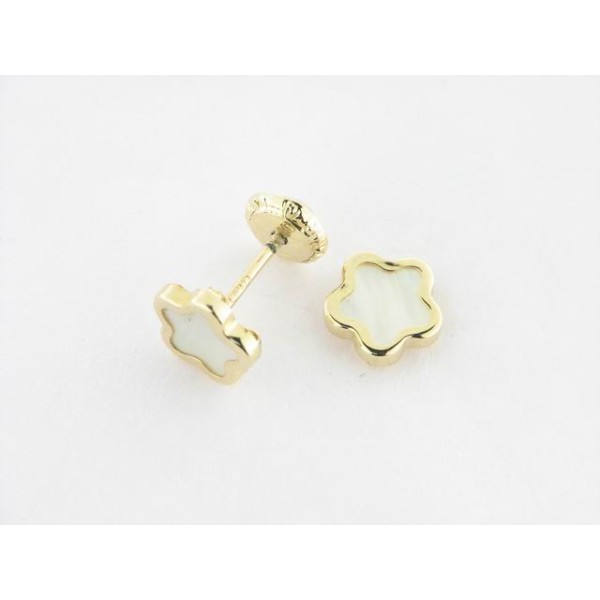 Pendientes Oro Nacar