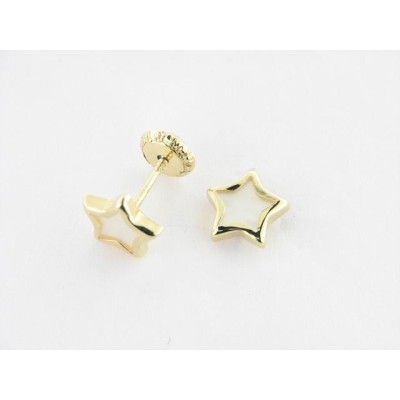 Pendientes Oro Nacar Pendientes Oro Nacar