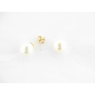 Pendientes Oro Perla Pendientes Oro Perla