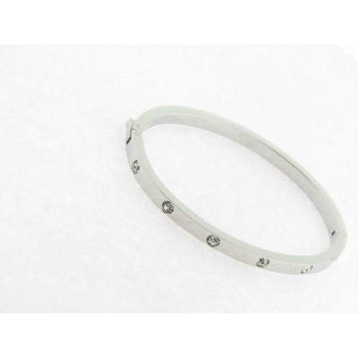 Lotus Pulsera Aro Acero Piedras Lotus Pulsera Aro Acero Piedras