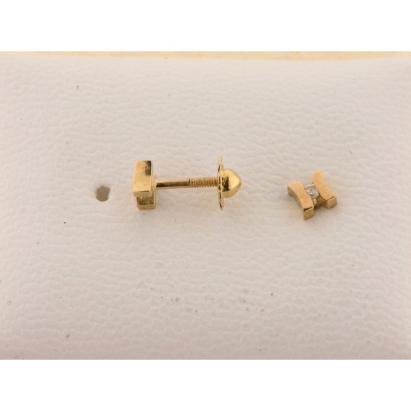 Pendientes Oro Diamantes