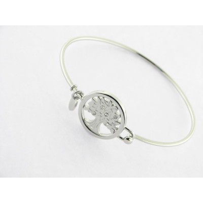 Lotus Pulsera Aro Acero Piedras Lotus Pulsera Aro Acero Piedras