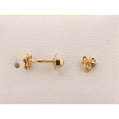Pendientes Oro Diamates Pendientes Oro Diamates