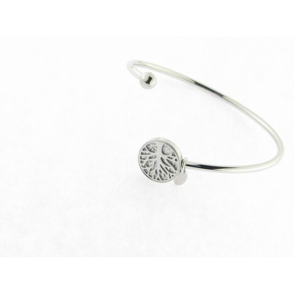 Lotus Pulsera Aro Acero