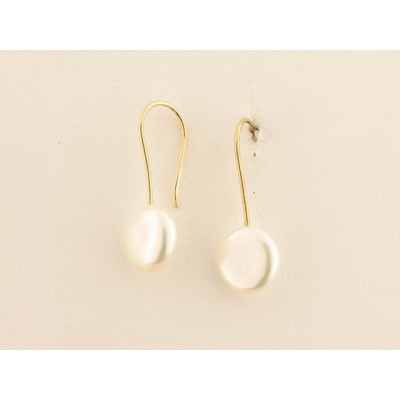 Pendientes Oro Perla Pendientes Oro Perla