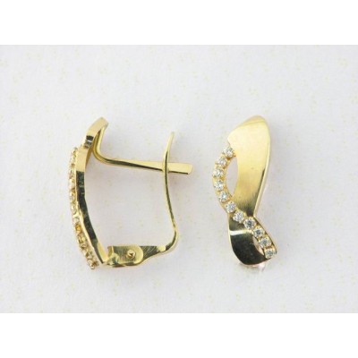 Pendientes Oro Piedras Pendientes Oro Piedras