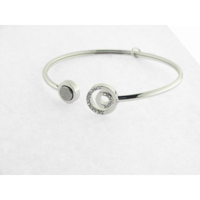 Lotus Pulsera Aro Piedras Lotus Pulsera Aro Piedras