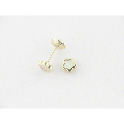 Pendientes Oro Nacar Pendientes Oro Nacar