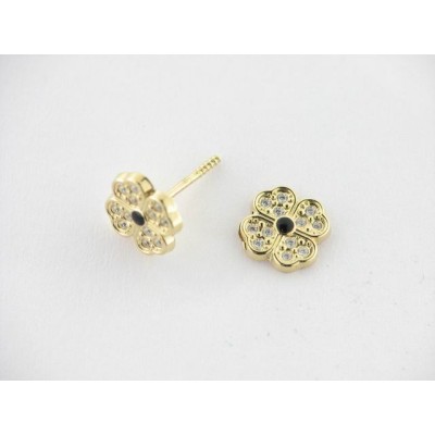 Pendientes de oro piedra Pendientes de oro piedra