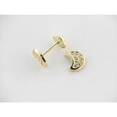 Pendientes oro piedras Pendientes oro piedras
