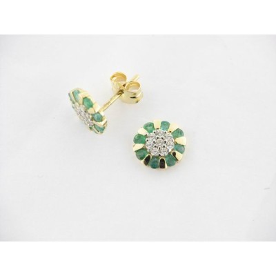 Pendientes Oro Piedras Pendientes Oro Piedras