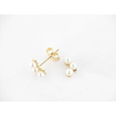 Pendientes Oro Perla Pendientes Oro Perla
