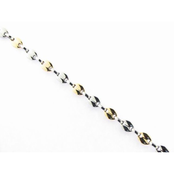 Lotus Pulsera Acero Bicolor