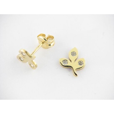 Pendientes Oro Piedras Pendientes Oro Piedras