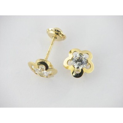 Pendientes Oro Piedras Pendientes Oro Piedras