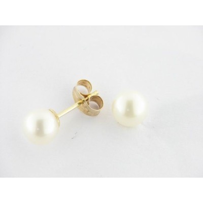 Pendientes Oro Perla Pendientes Oro Perla