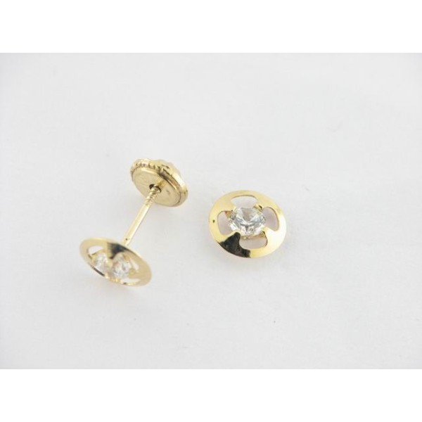 Pendientes Oro Piedra