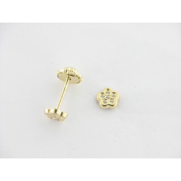 Pendientes Oro Piedras