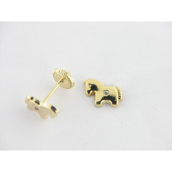 Pendientes Oro Piedra