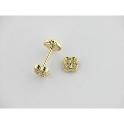 Pendientes Oro Piedras Pendientes Oro Piedras