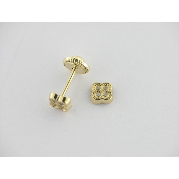 Pendientes Oro Piedras