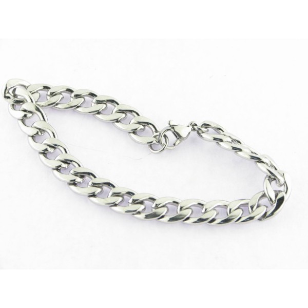 Pulsera Acero Barbada 7 mm