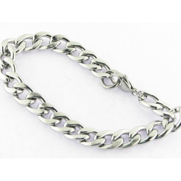 Pulsera Acero Barbada 9 mm