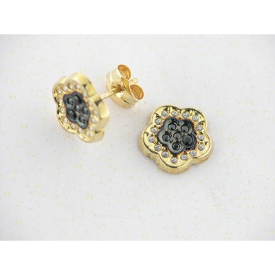 Pendientes Oro Piedras Pendientes Oro Piedras