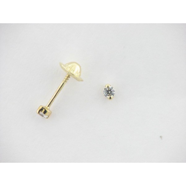 Pendientes Oro Piedra