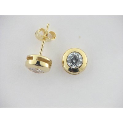 Pendientes Oro Piedra Pendientes Oro Piedra