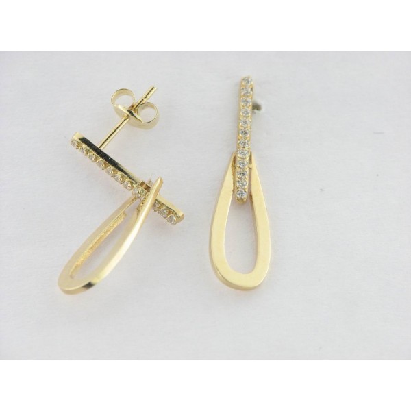 Pendientes Oro Piedras