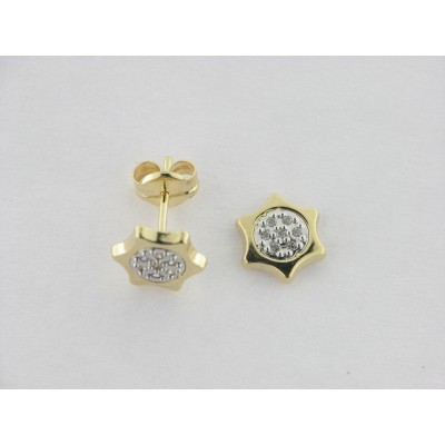Pendientes Oro Piedras Pendientes Oro Piedras