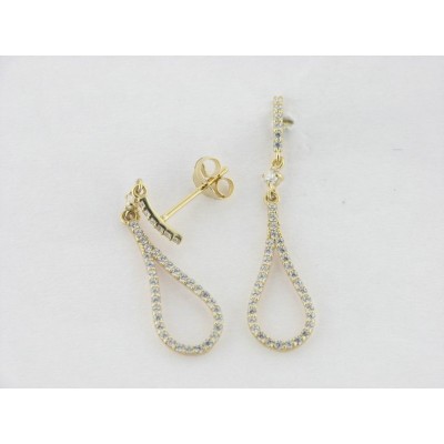 Pendientes Oro Piedras Pendientes Oro Piedras