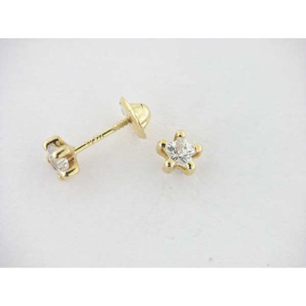 Pendientes Oro Piedra